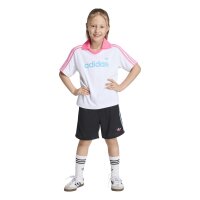 adidas LO Polo Sts Trainingshose Kinder - white/black