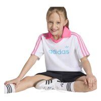 adidas LO Polo Sts Trainingshose Kinder - white/black