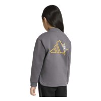 adidas Monster Full-Zip Kapuzenjacke Kinder - grefiv