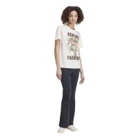 adidas Farm T-Shirt Damen - ecrtin/shabrn/multco