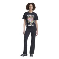 adidas Farm T-Shirt Damen - black/crewht/multco