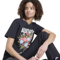 adidas Farm T-Shirt Damen - black/crewht/multco