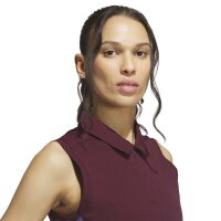 adidas Beyond The Course Crop Twistknit Shirt Polo Damen - maroon