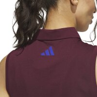 adidas Beyond The Course Crop Twistknit Shirt Polo Damen - maroon