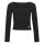 adidas Slim langarm Shirt Kinder - black