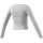 adidas Slim langarm Shirt Kinder - white