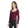adidas Slim langarm Shirt Kinder - maroon