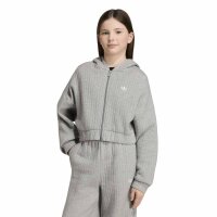 adidas LO Zip Kapuzenjacke Kinder - mgreyh