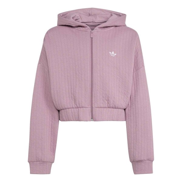 adidas LO Zip Kapuzenjacke Kinder - magmau