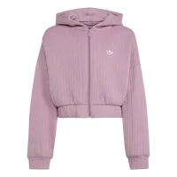 adidas LO Zip Kapuzenjacke Kinder - magmau