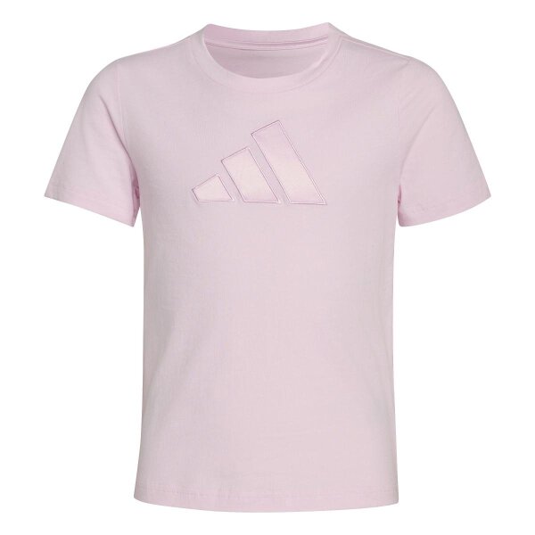 adidas Satin T-Shirt Kinder - clpink/clpink