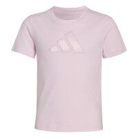 adidas Satin T-Shirt Kinder - clpink/clpink