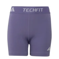 adidas Techfit Leggings kurze Hose Kinder - maglil/white