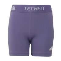 adidas Techfit Leggings kurze Hose Kinder - maglil/white