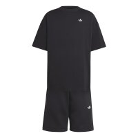 adidas Shorts Tee Set Kinder - black