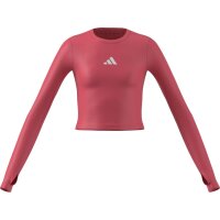 adidas Techfit langarm Shirt Kinder - purtur/white
