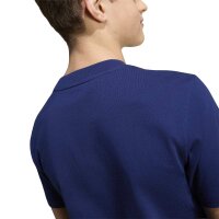 adidas Essentials T-Shirt Kinder - dkblue/white