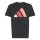 adidas Essentials T-Shirt Kinder - black/white/purrub/so