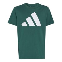 adidas Essentials T-Shirt Kinder - cgreen/white