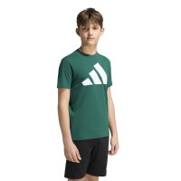 adidas Essentials T-Shirt Kinder - cgreen/white