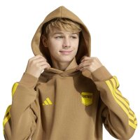 adidas FN Hoodie Kinder - brndes/yellow