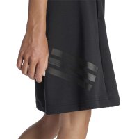 adidas Future Icons 3 Stripes Long kurze Hose Kinder - black/black