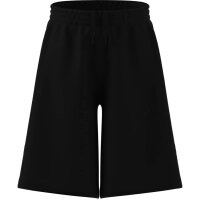 adidas Future Icons 3 Stripes Long kurze Hose Kinder - black/black