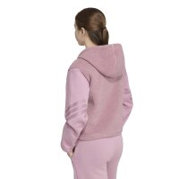 adidas Future Icons 3-Stripes Full-Zip Hooded Jacke Kinder - magmau/wonorc