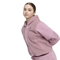adidas Future Icons 3-Stripes Full-Zip Hooded Jacke Kinder - magmau/wonorc