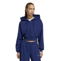 adidas SL+ Fleece Full-Zip Hoodie Damen - dkblue