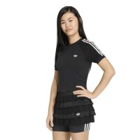 adidas Knit 3stripe T-Shirt Kinder - black