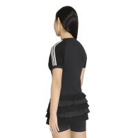 adidas Knit 3stripe T-Shirt Kinder - black