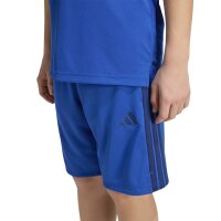 adidas Train Essentials 3-Stripes kurze Hose Kinder - royblu/dkblue