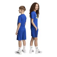 adidas Train Essentials 3-Stripes kurze Hose Kinder - royblu/dkblue