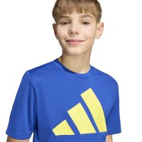 adidas Train Essentials Big Logo T-Shirt Kinder - royblu/purlem