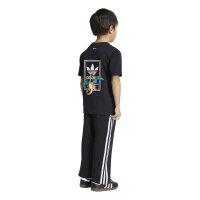 adidas Tee Set Kinder - black/black