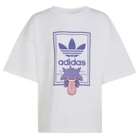 adidas Loose Set Kinder - white/black
