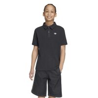 adidas Waffle Knit Polo Shirt T-Shirt Kinder - black