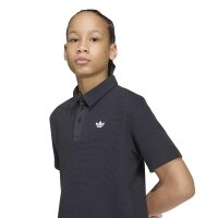 adidas Waffle Knit Polo Shirt T-Shirt Kinder - black