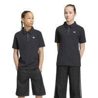 adidas Waffle Knit Polo Shirt T-Shirt Kinder - black