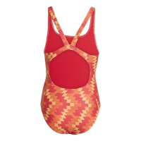 adidas Football-Inspired V-Back Graphic Badeanzug Kinder - lucred
