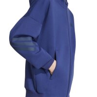 adidas Future Icons 3 Stripes Kapuzenjacke Kinder - dkblue/nindig