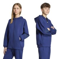 adidas Future Icons 3 Stripes Kapuzenjacke Kinder - dkblue/nindig
