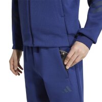 adidas Future Icons 3 Stripes Cuffed lange Hose Kinder - dkblue/nindig