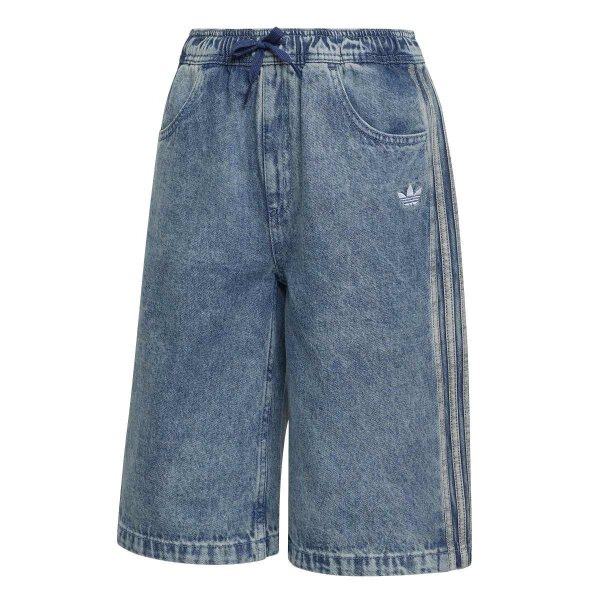 adidas LO Denim Jorts kurze Hose Kinder - worblu