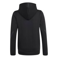 adidas Z.N.E. Full-Zip Kapuzenjacke Kinder - black/carbon