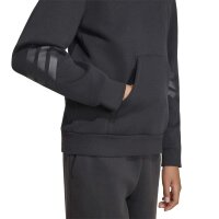 adidas FI 3-Stripes Hoodie Kinder - black/black