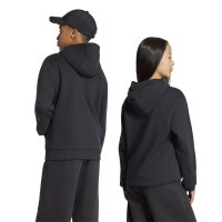 adidas FI 3-Stripes Hoodie Kinder - black/black