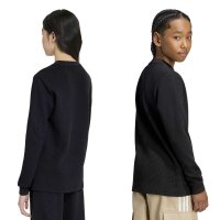 adidas Regular Waffle langarm Shirt Kinder - black