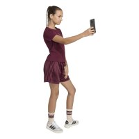 adidas Satin T-Shirt Kinder - maroon/maroon